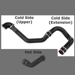 HPS 17-142WB 2PCs Cold Side Intercooler Charge Pipe (Up+Ext) 18-22 Accord 2.0T 17-142WB