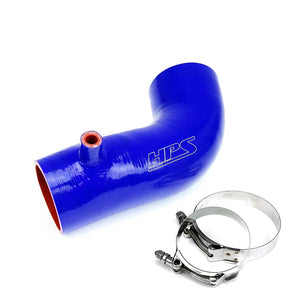HPS Blue Silicone Post MAF Air Intake Hose Kit For 12-15 Civic Si/13-15 ILX 2.4L