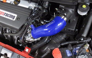 HPS Blue Silicone Post MAF Air Intake Tube Hose+Radiator Hose Kit For 12-14 Civic Si 2.4L-Performance-BuildFastCar