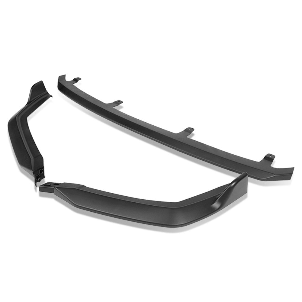 BFC Matte Black Front Bumper Lip Wing Diffuser 21+ IS350 IS500 XE30 27-BMPL-F321