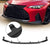 BFC Matte Black Front Bumper Lip Wing Diffuser 21+ IS350 IS500 XE30 27-BMPL-F321