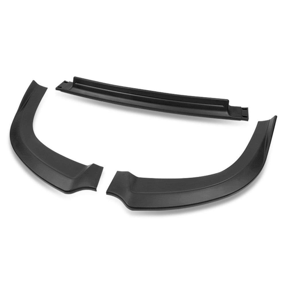 BFC Matte Black Front Bumper Lip Wing Diffuser 08-15 Lancer 27-BMPL-F402