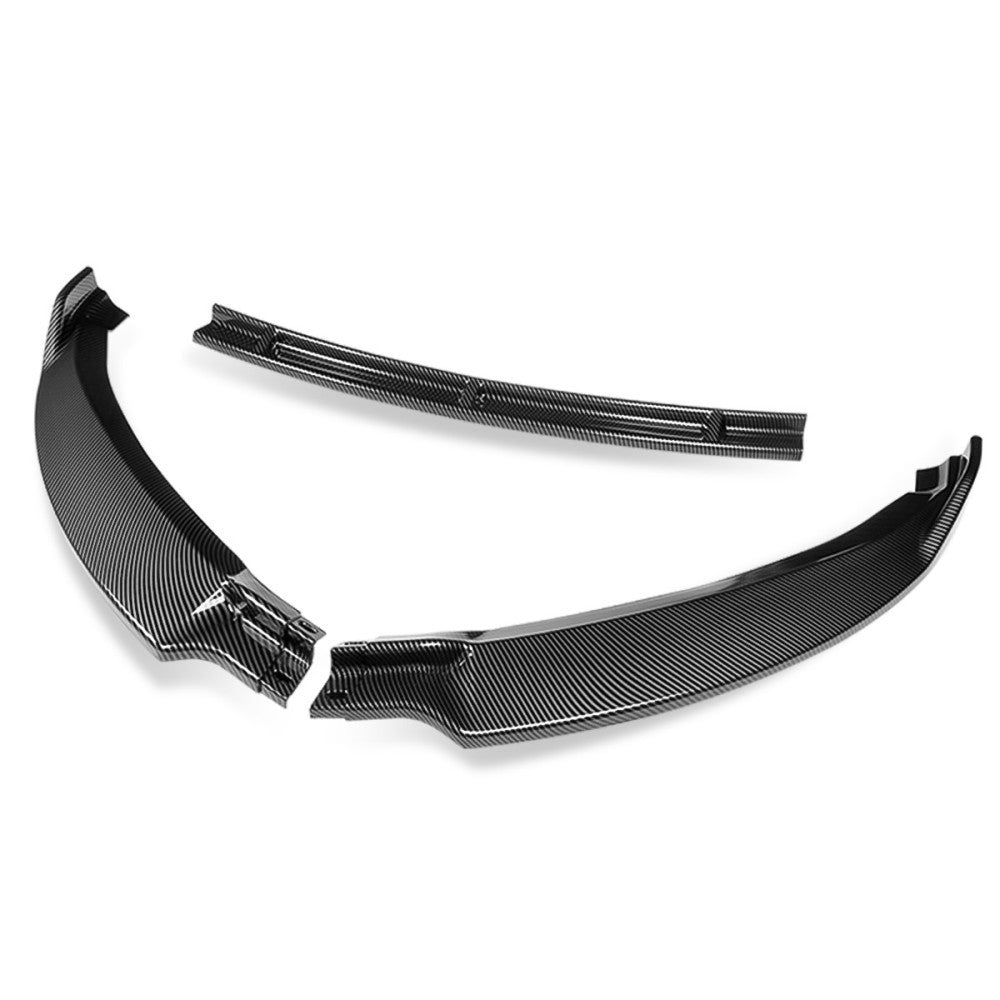 BFC Carbon Look Front Bumper Lip Wing Diffuser 12-16 Model S 27-BMPL-F408-PCF