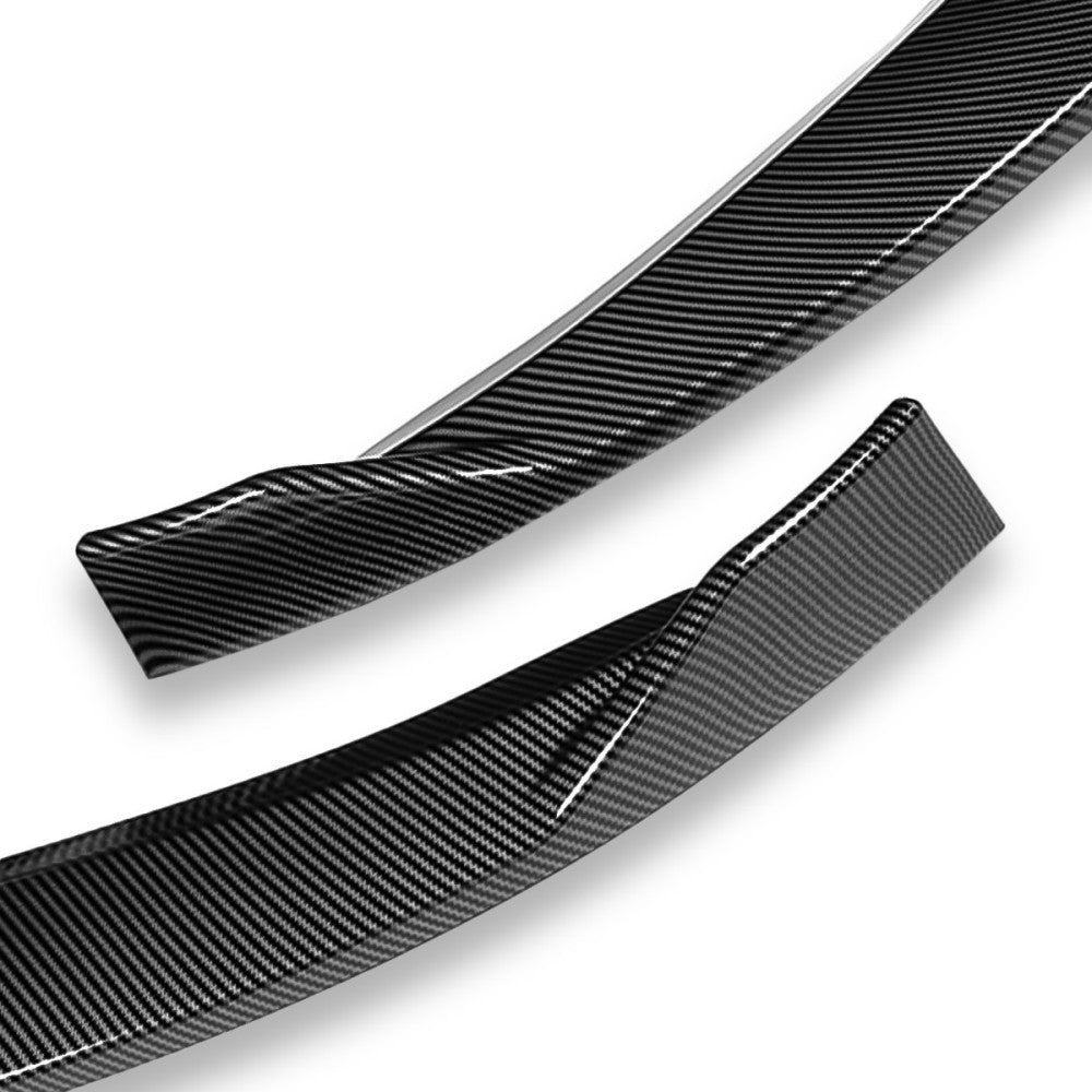 BFC Carbon Look Front Bumper Lip Wing Diffuser 12-16 Model S 27-BMPL-F408-PCF