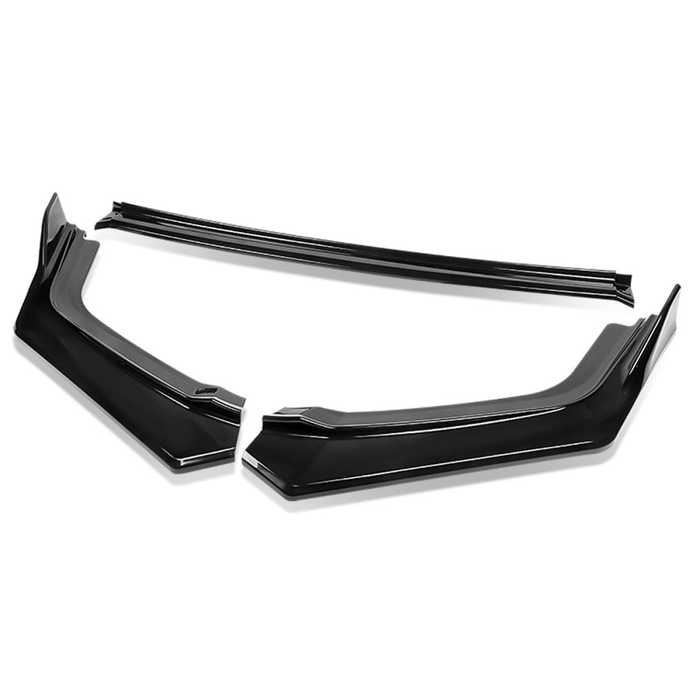 BFC Glossy Black Front Bumper Lip Wing 22-23 Civic Sedan FE1 FE2 FE4 27-BMPL-F477-PBK