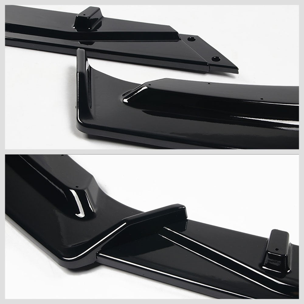 [Painted Gloss Black] Front Bumper Lip Guard Body Kit For 19+ Chevrolet Malibu
