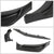 [Matte Black] Front Bumper Lip Chin Wing Guard Body Kit For 19+ Chevrolet Malibu