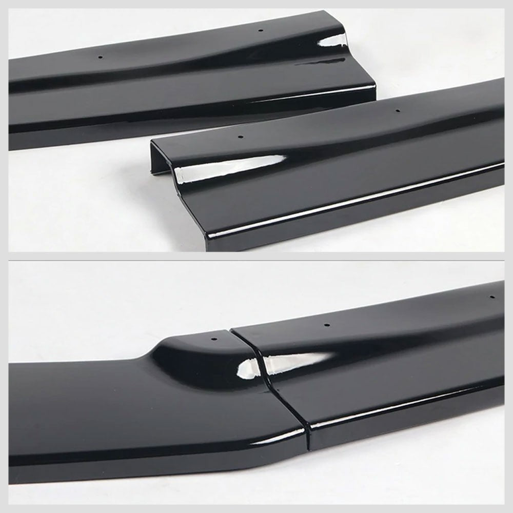 [Painted Gloss Black] Front Bumper Lip Guard Body Kit For 16-18 Camaro LT LS SS