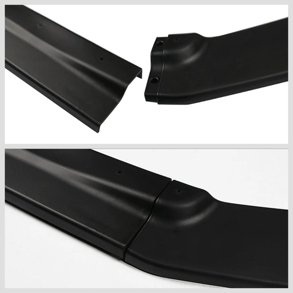 [Matte Black] Front Bumper Lip Chin Guard Body Kit For 16-18 Camaro LT LS SS