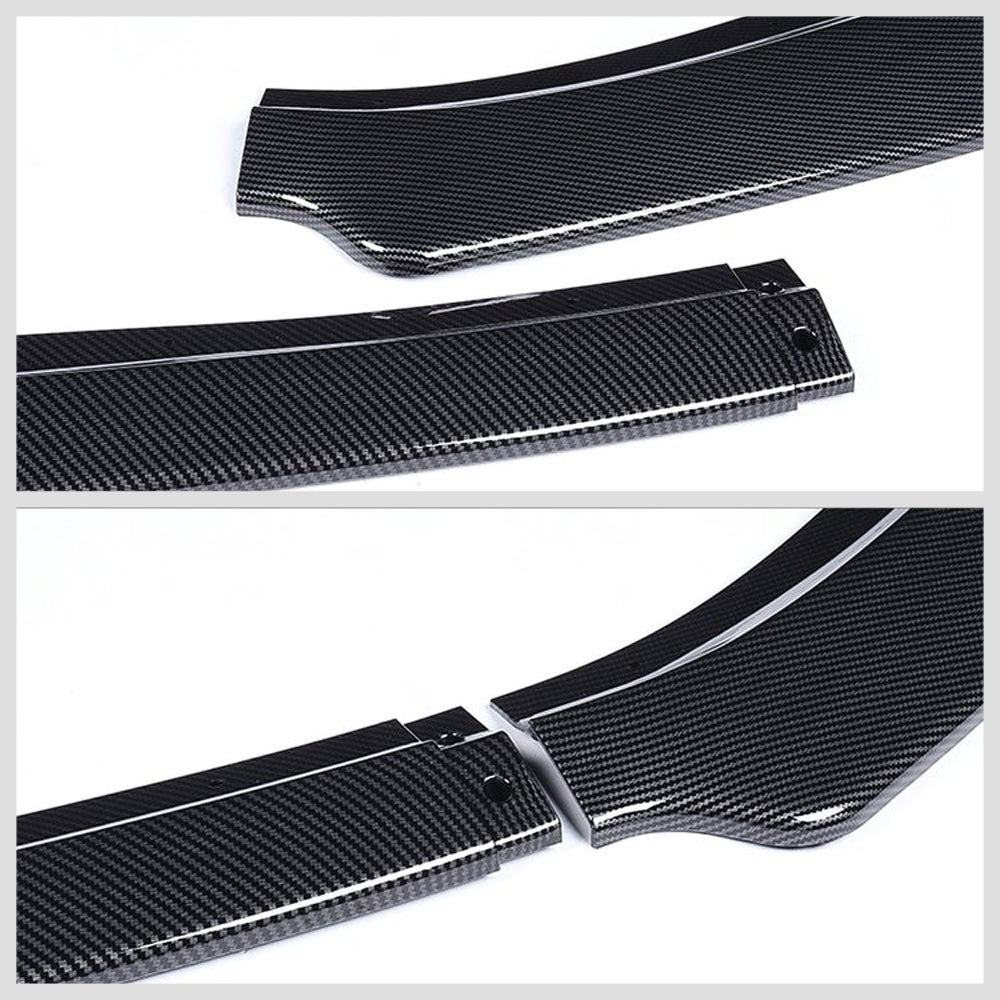 [Carbon Style Look] Front Bumper Lip Guard Body Kit For 14-15 Lexus IS250 IS350