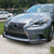 [Matte Black] Front Bumper Lip Chin Guard Body Kit For 14-15 Lexus IS250 IS350