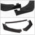 [Matte Black] Front Bumper Lip Chin Guard Body Kit For 14-15 Lexus IS250 IS350