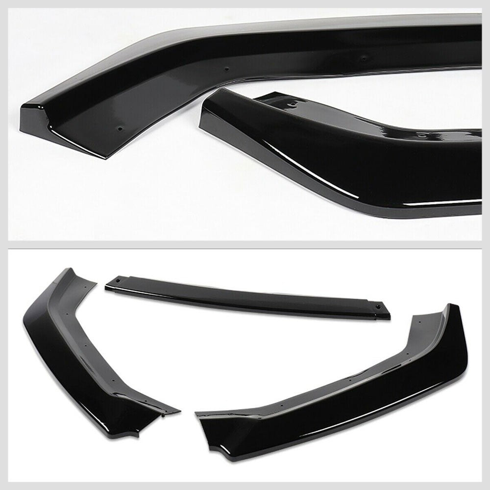 [Painted Gloss Black] Front Bumper Lip Chin Guard Body Kit For 13-16 Scion FR-S