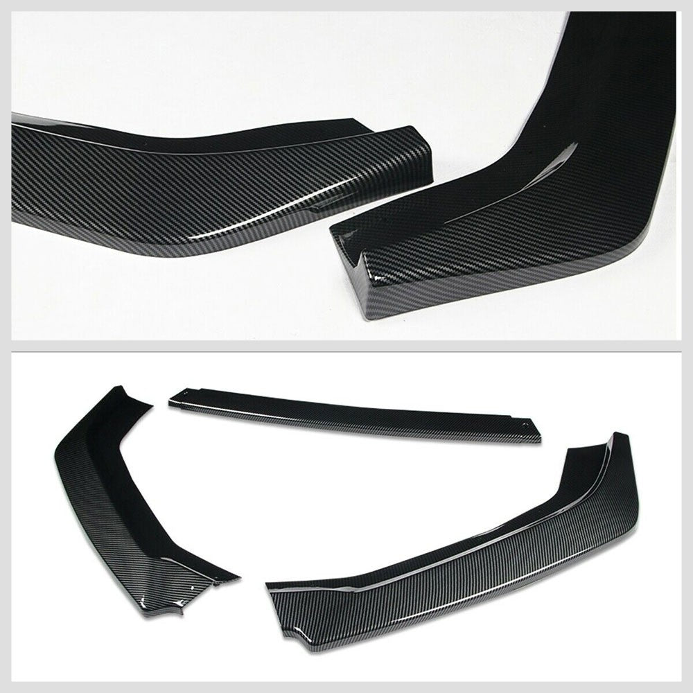 [Carbon Style Look] Front Bumper Lip Chin Guard Body Kit For 13-16 Scion FR-S