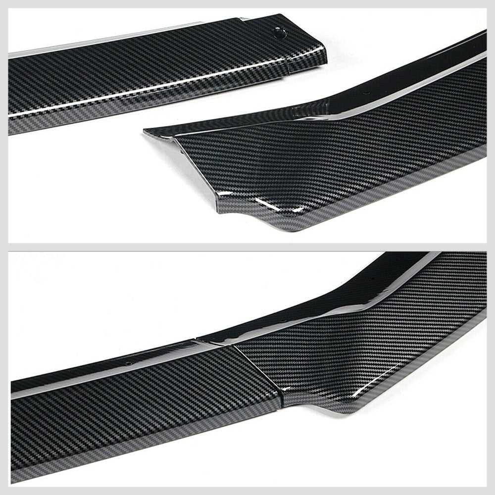 [Carbon Style Look] Front Bumper Lip Chin Guard Body Kit For 13-16 Scion FR-S