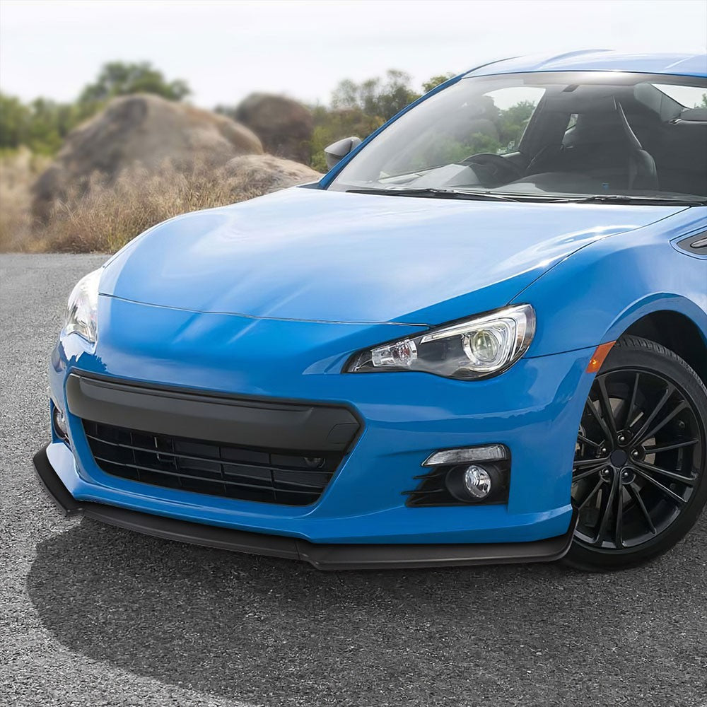 [Matte Black] Front Bumper Lip Chin Guard Lower Body Kit For 13-16 Scion FR-S