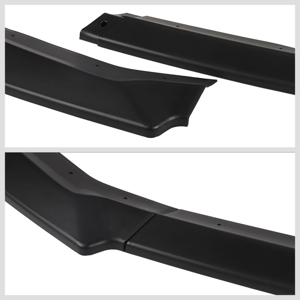 [Matte Black] Front Bumper Lip Chin Guard Lower Body Kit For 13-16 Scion FR-S