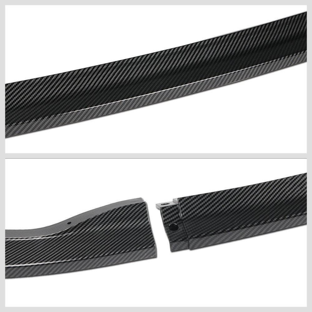 [Carbon Style Look] Front Bumper Lip Guard Body Kit For 11-14 Subaru WRX/WRX STI