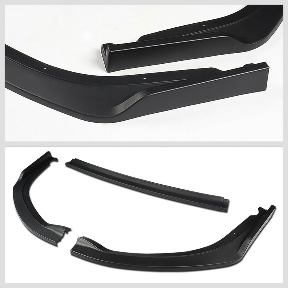 [Matte Black] Front Bumper Lip Chin Guard Body Kit For 11-14 Subaru WRX/WRX STI