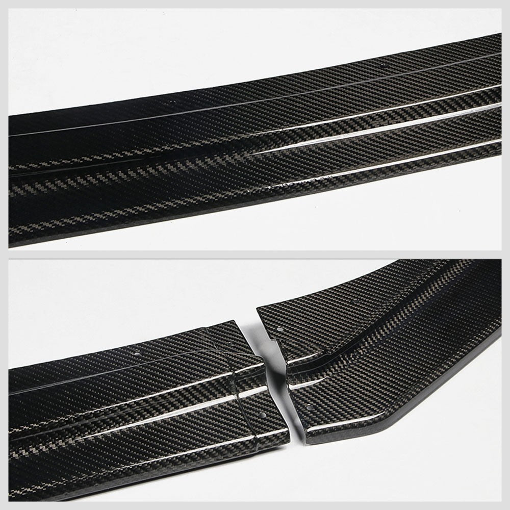 [Real Glossy Carbon Fiber] Front Bumper Lip Guard Body Kit For 17-20 Subaru BRZ
