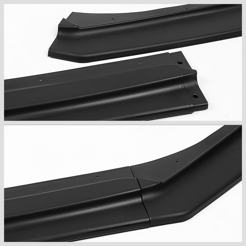 [Matte Black] Front Bumper Lip Chin Wing Guard Body Kit For 17-20 Subaru BRZ