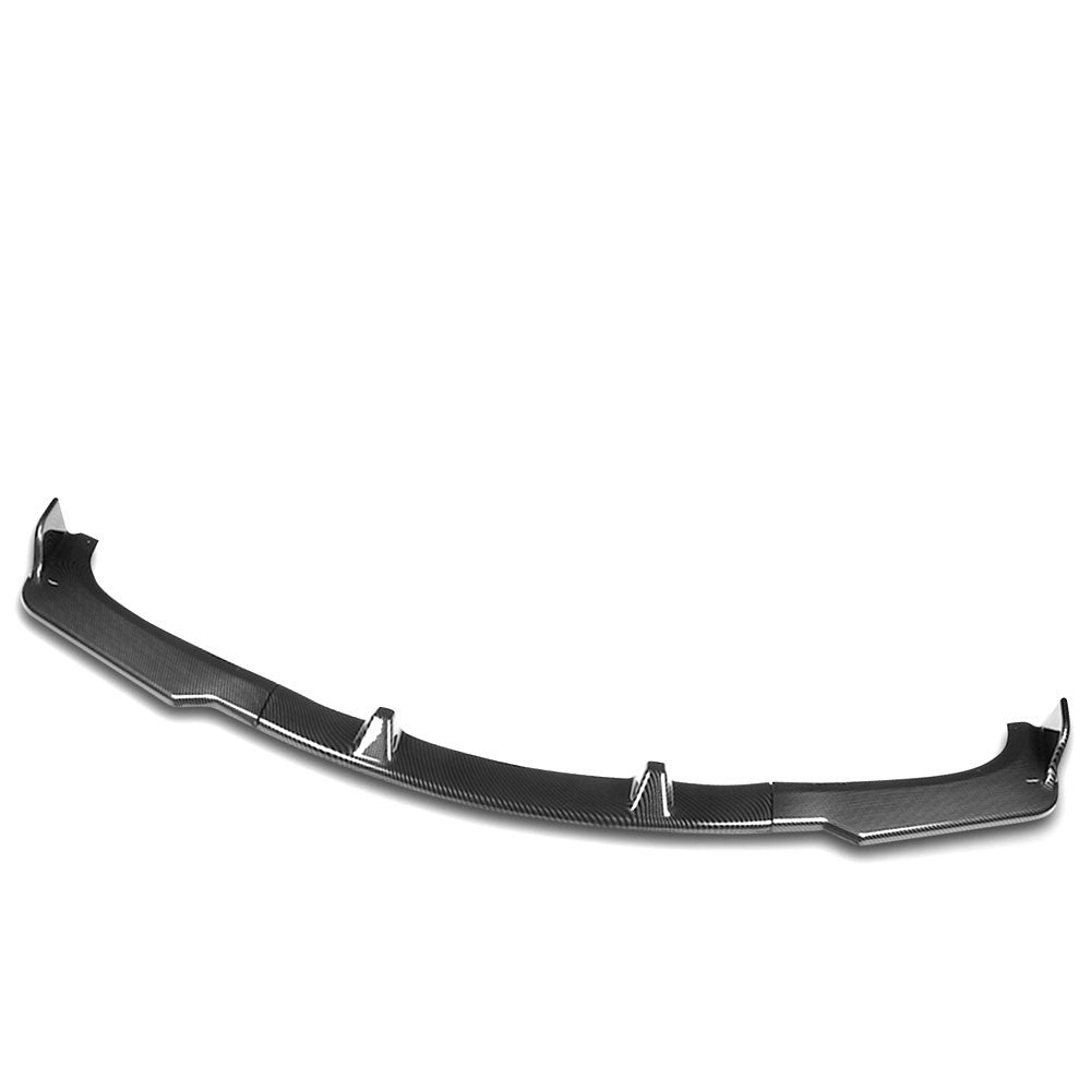Carbon Style Look Front Bumper Lip 09-11 BMW E90 4DR 328i 335d 335i 27-BMPL-F-509-PCF