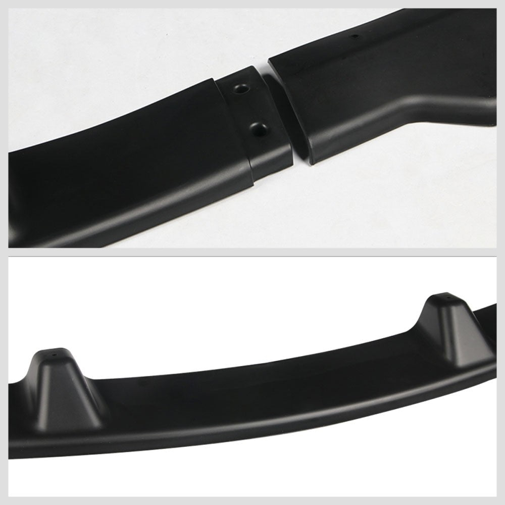 [Matte Black] Front Bumper Lip Chin Guard For 09-11 BMW E90 Sedan 328i 335d 335i