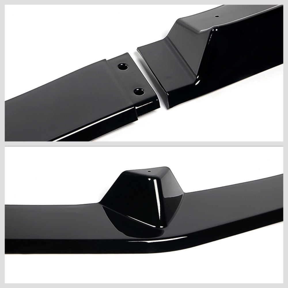 [Painted Gloss Black] Front Bumper Lip Guard For 12-14 C-Class W204 AMG/Sport