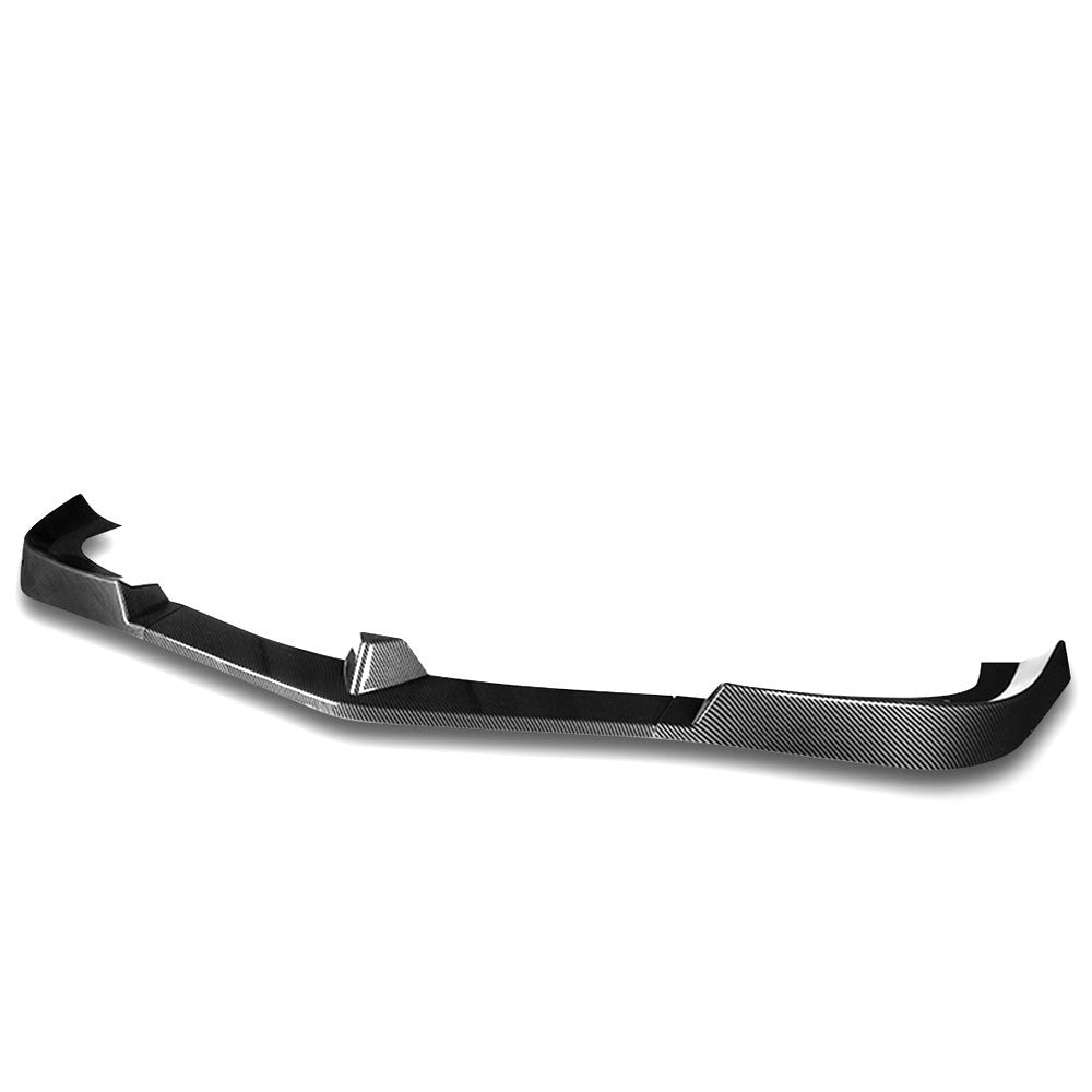 Carbon Style Look Front Bumper Lip 12-14 C-Class W204 AMG/Sport 27-BMPL-F-510-PCF