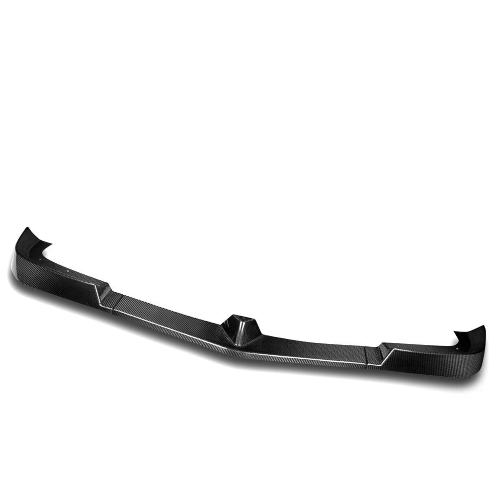 Real Glossy Carbon Fiber Front Bumper Lip 12-14 C-Class W204 AMG/Sport 27-BMPL-F-510-R-RCF