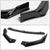 [Painted Gloss Black] Front Bumper Lip Guard For 18+ Infiniti Q50 Non-Sport Trim