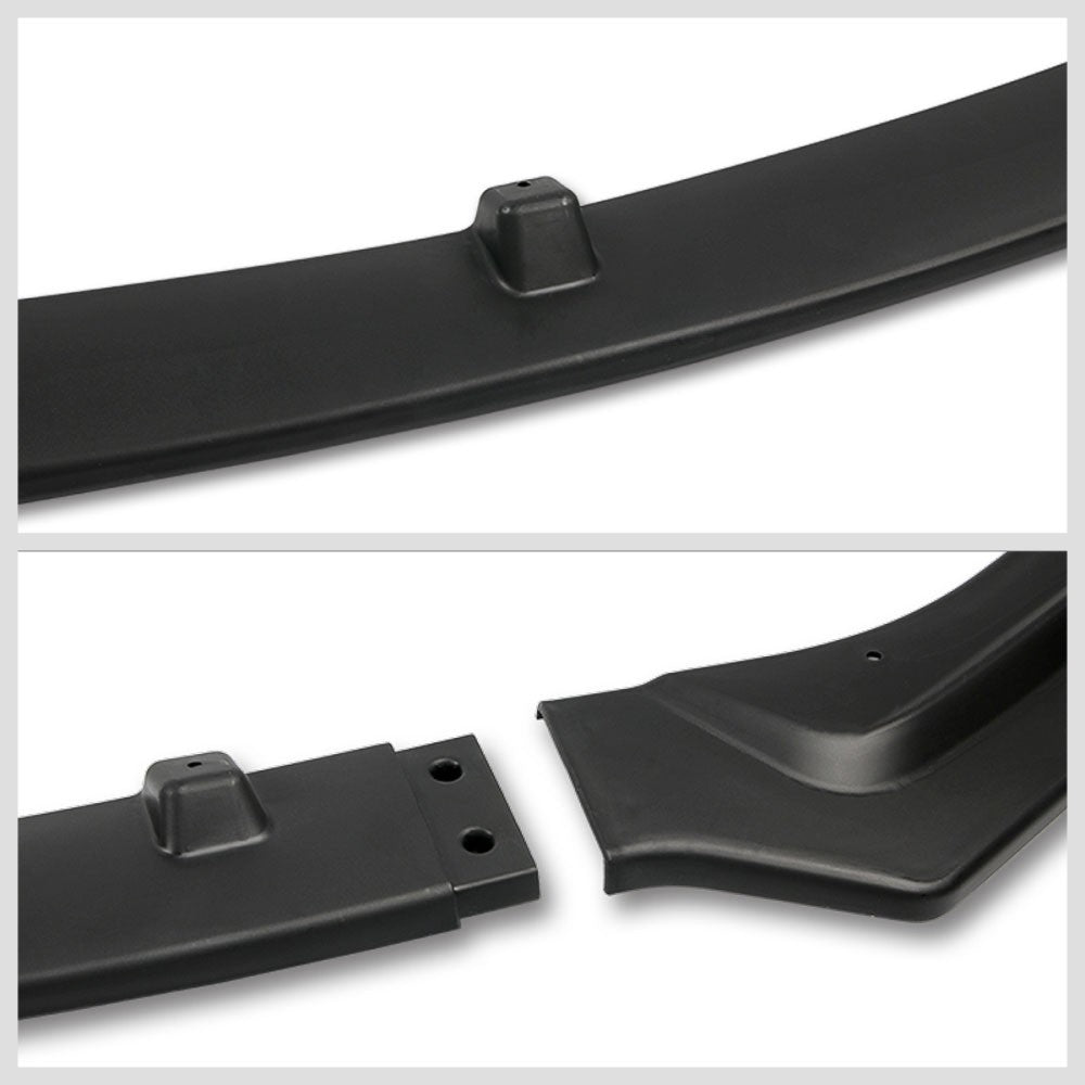 [Matte Black] Front Bumper Lip Chin Guard For 18+ Infiniti Q50 Non-Sport Trim