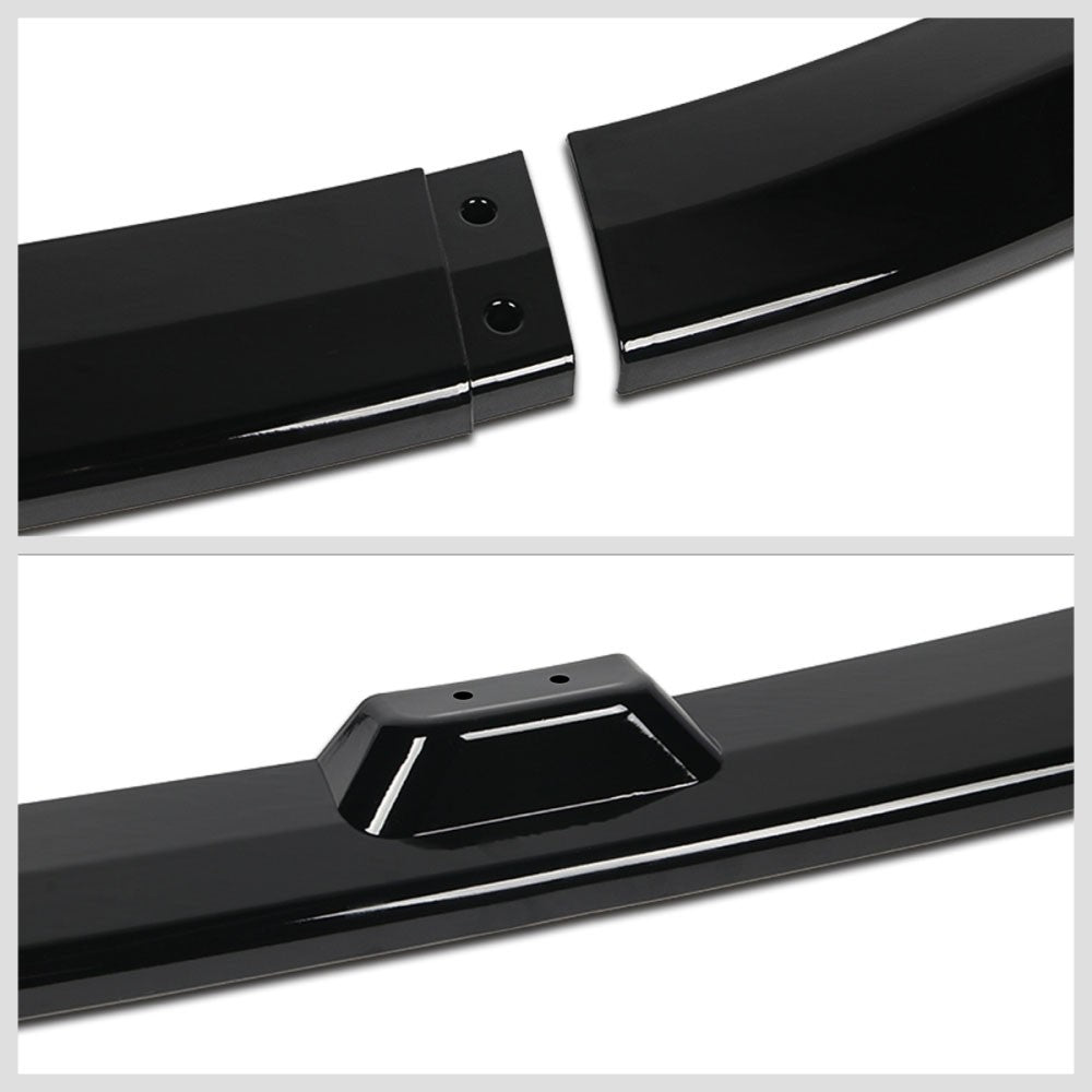[Painted Gloss Black] Front Bumper Lip Guard Body Kit For 08-10 Subaru WRX STI