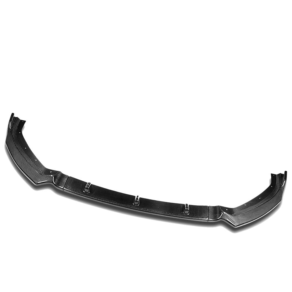Real Glossy Carbon Fiber Front Bumper Lip 17-20 A3 S3 Premium Plus/ S-Line 27-BMPL-F-517-R-RCF