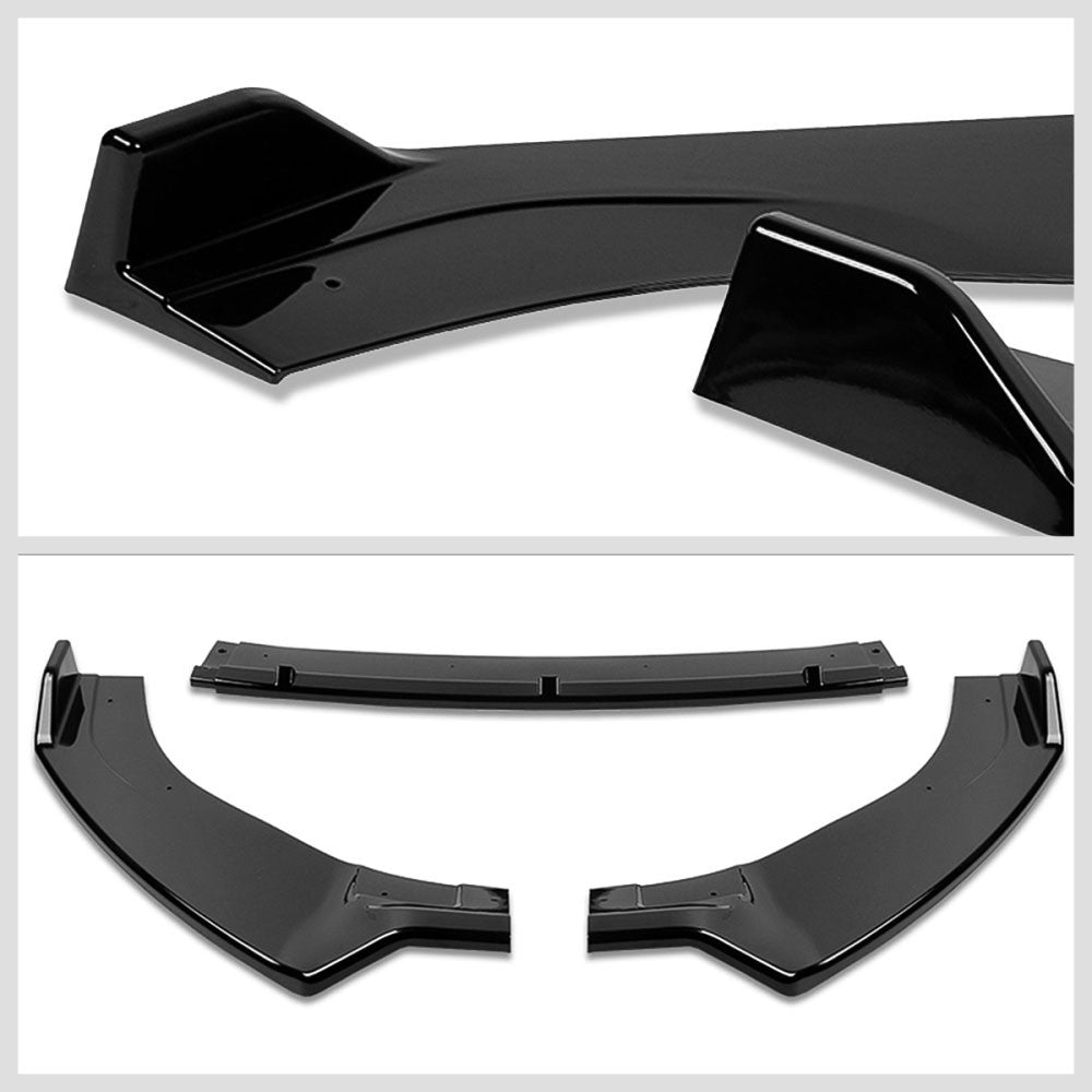 [Painted Gloss Black] Front Bumper Lip Chin Guard For 19-20 GTI/15-19 Golf R MK7