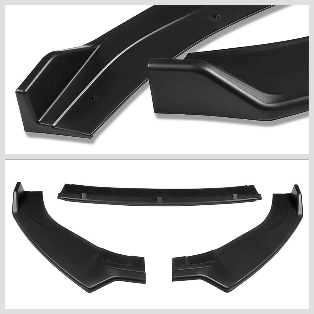 [Matte Black] Front Bumper Lip Guard Body Kit For 19-20 GTI/15-19 Golf R MK7