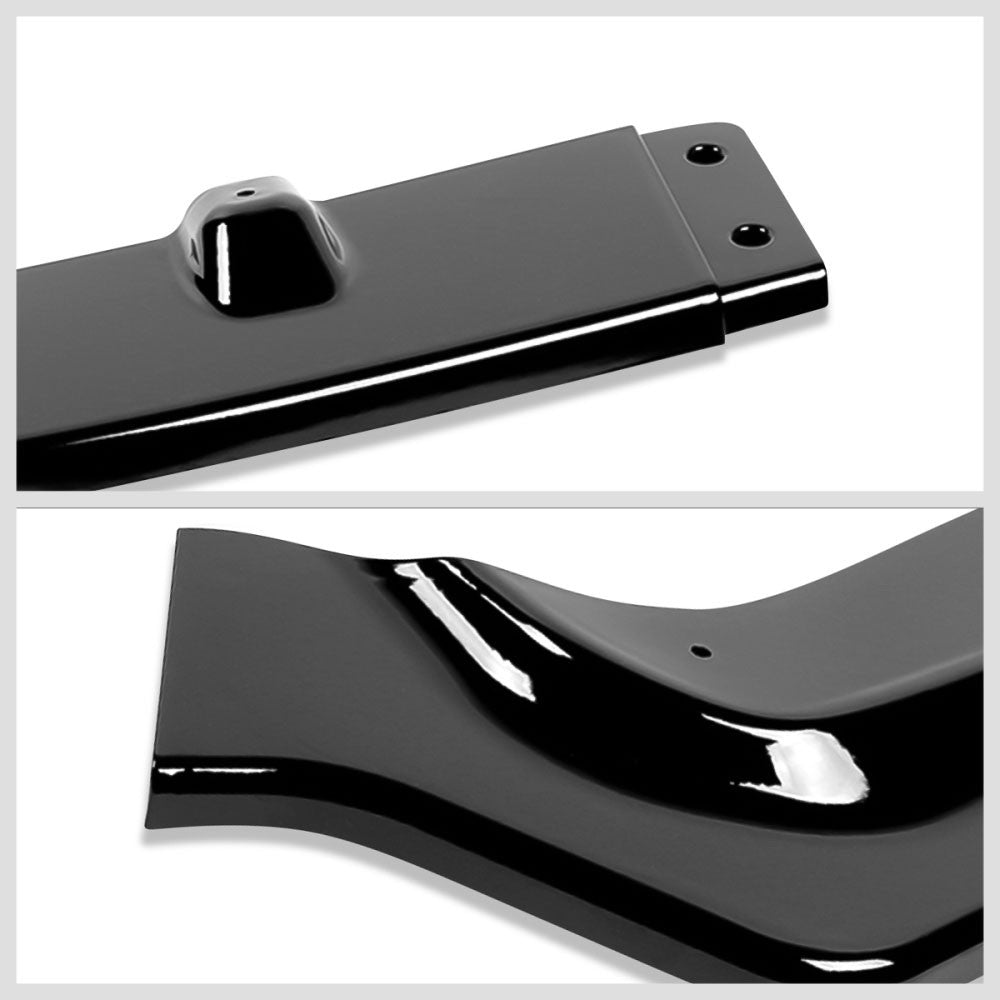 [Painted Gloss Black] Front Bumper Lip Guard Body Kit For 17-20 Infiniti Q60