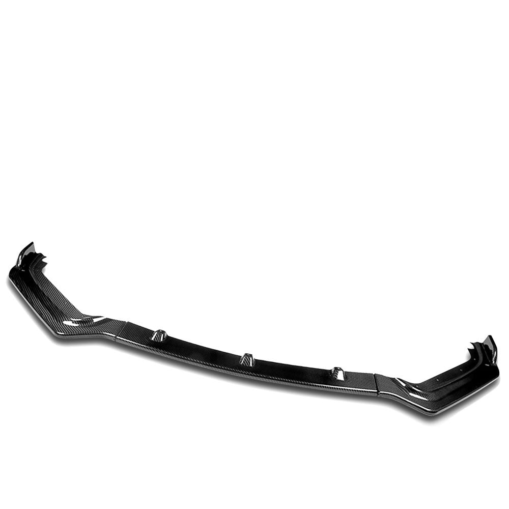 Real Glossy Carbon Fiber Front Bumper Lip Body Kit 17-20 Infiniti Q60 27-BMPL-F-520-R-RCF