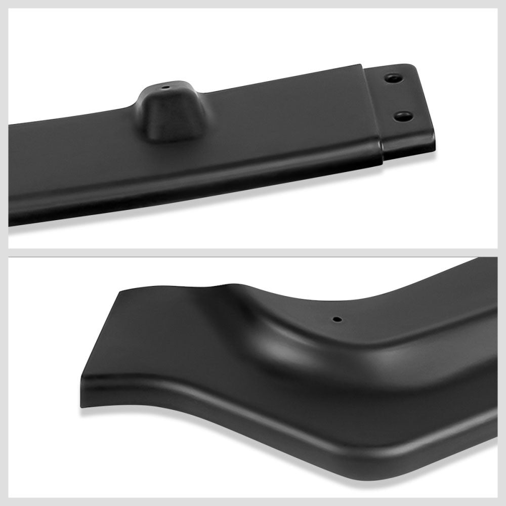 [Matte Black] Front Bumper Lip Chin Wing Guard Body Kit For 17-20 Infiniti Q60