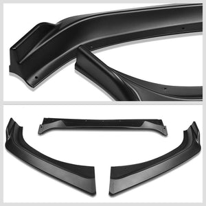 [Matte Black] Front Bumper Lip Chin Guard Body Kit For 17-20 Toyota 86 ZN6 Gen1