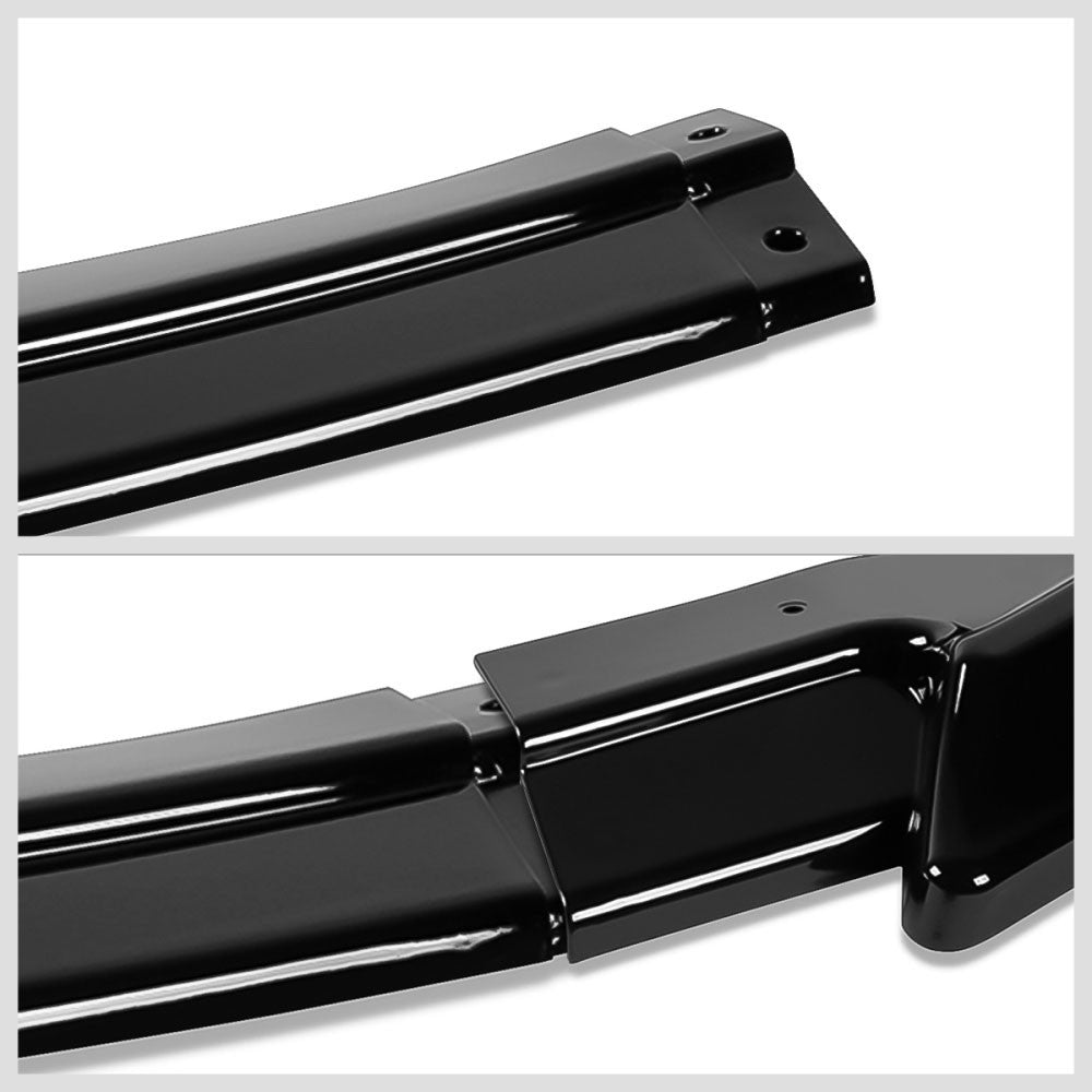 [Painted Gloss Black] Front Bumper Lip Guard For 13-16 Hyundai Genesis Coupe