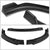 [Matte Black] Front Bumper Lip Guard Body Kit For 10-13 Infiniti G37 Sedan 4DR