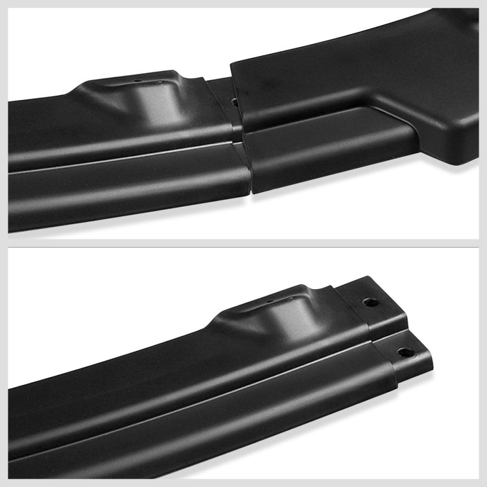 [Matte Black] Front Bumper Lip Guard Body Kit For 10-13 Infiniti G37 Sedan 4DR