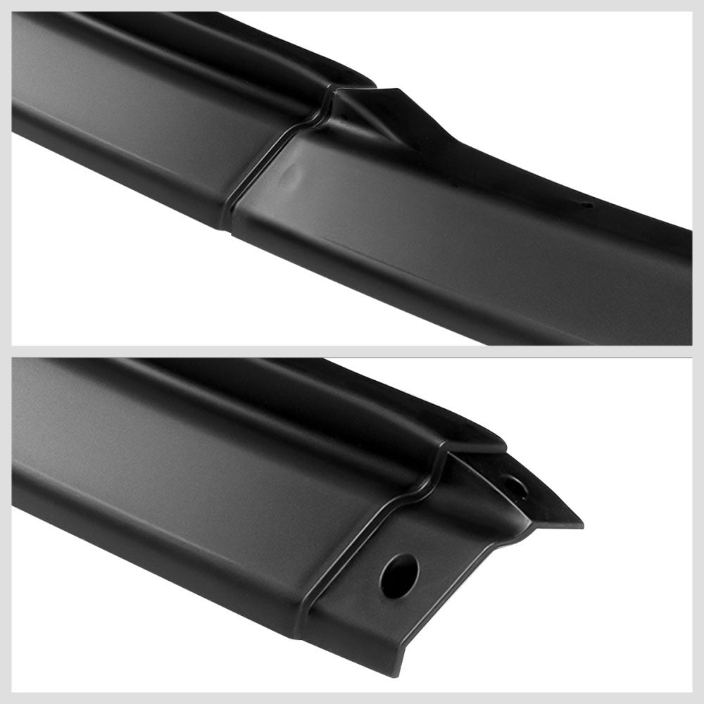 [Matte Black] Front Bumper Lip Chin Guard Body Kit For 06-07 Subaru WRX STI Trim
