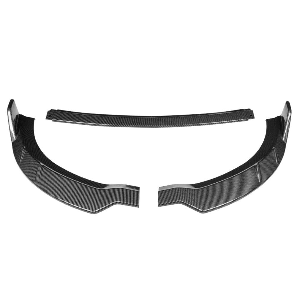 [Carbon Style Look] Front Bumper Lip Chin Guard Body Kit For 15-22 Dodge Charger LD