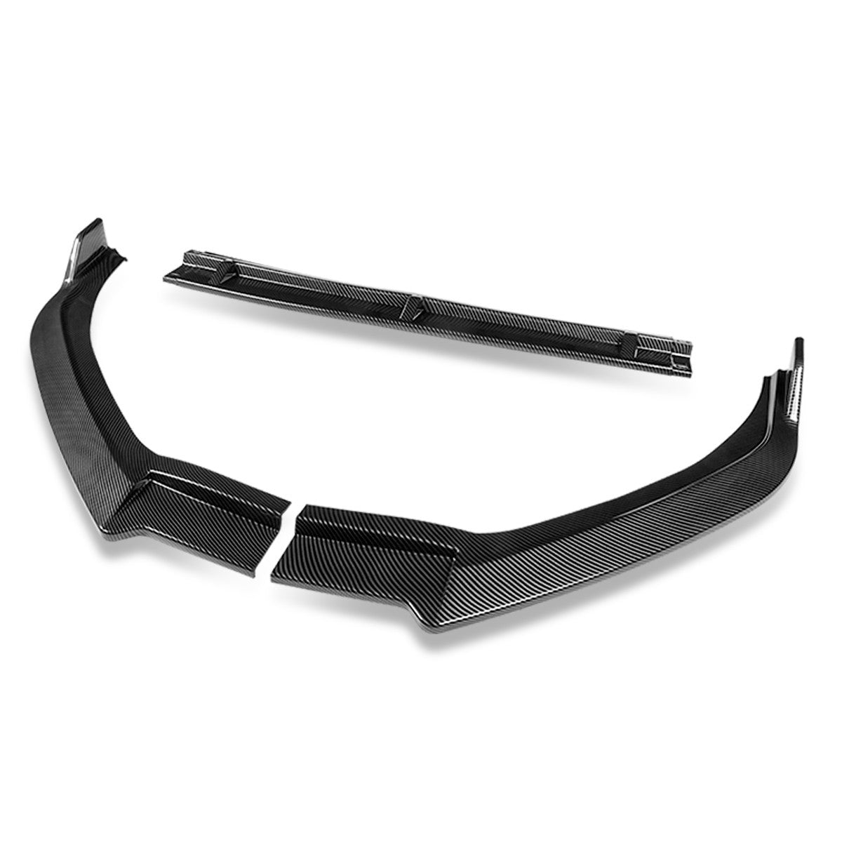 BFC Carbon Fiber Look Front Bumper Lip Chin Guard Kit 18-20 Sienna 27-BMPL-F-533-PCF