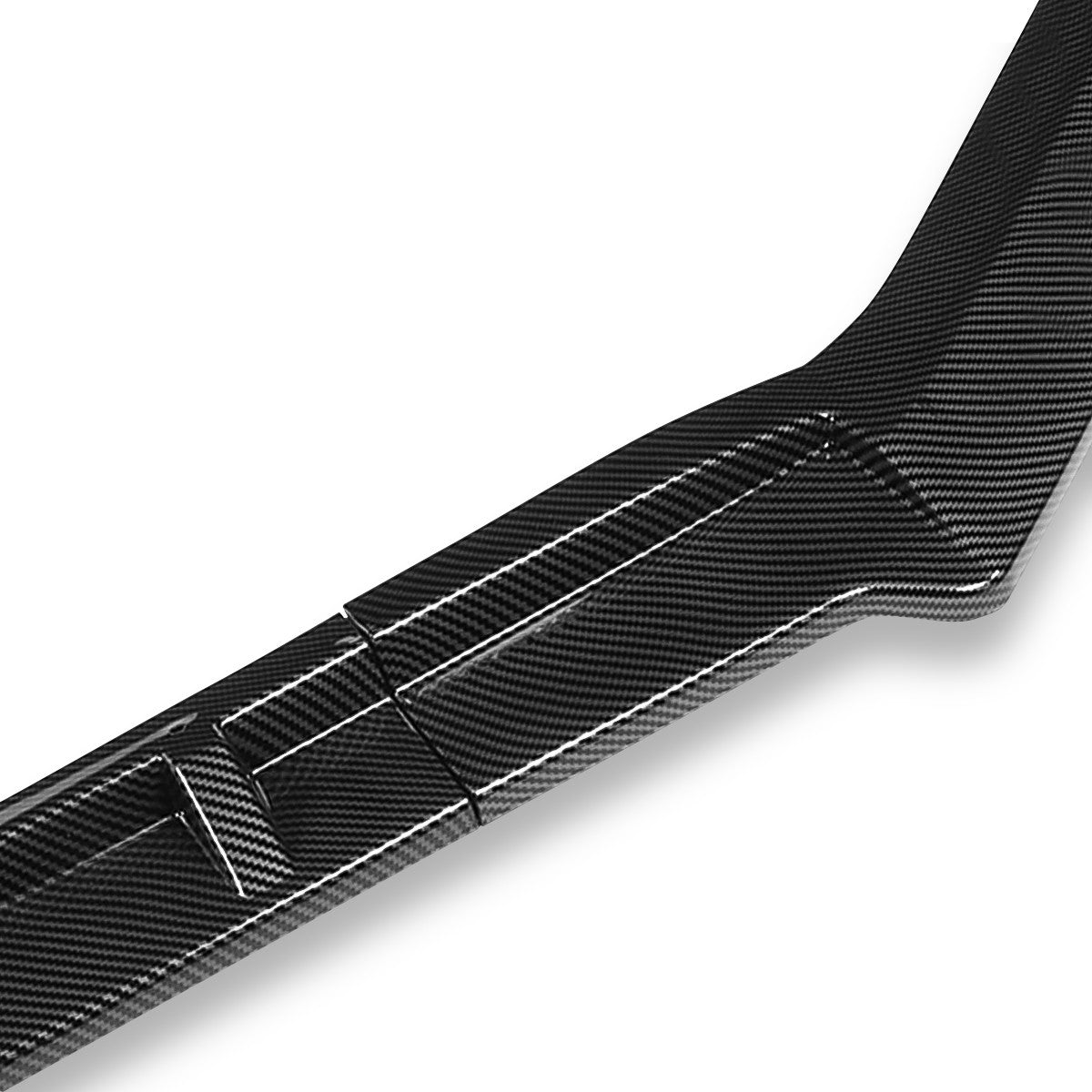 BFC Carbon Fiber Look Front Bumper Lip Chin Guard Kit 18-20 Sienna 27-BMPL-F-533-PCF