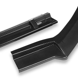 BFC Carbon Fiber Look Front Bumper Lip Chin Guard Kit 18-20 Sienna 27-BMPL-F-533-PCF