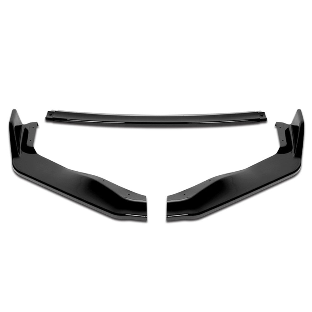 [Painted Gloss Black] Front Bumper Lip Guard For 16-20 Lexus IS200t IS300 IS350