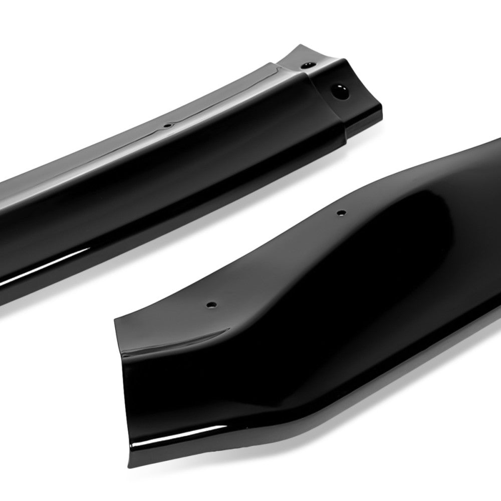 [Painted Gloss Black] Front Bumper Lip Guard For 16-20 Lexus IS200t IS300 IS350